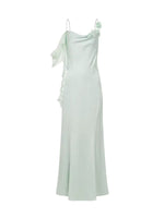 Lumi Backless Satin Dress