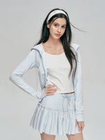 Contrast Hooded Sweatshirt