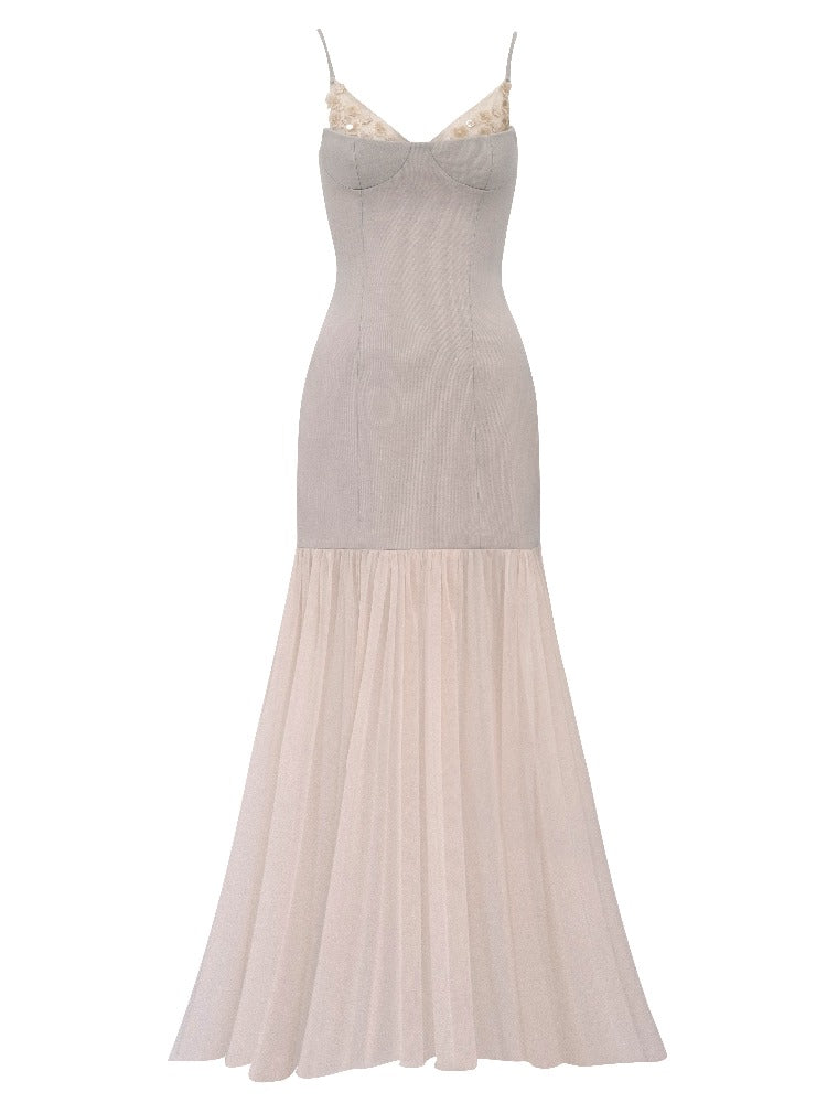 Light Brown Floating Light Dress