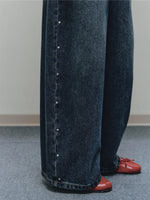 Rivet Wide Leg Jeans