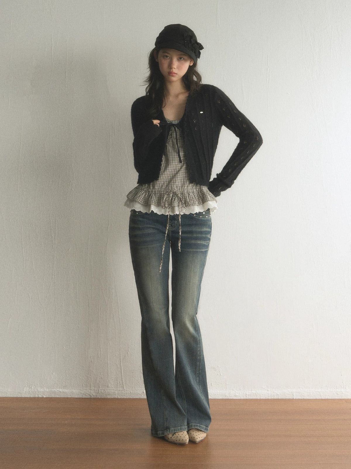 Lace Knit Cardigan
