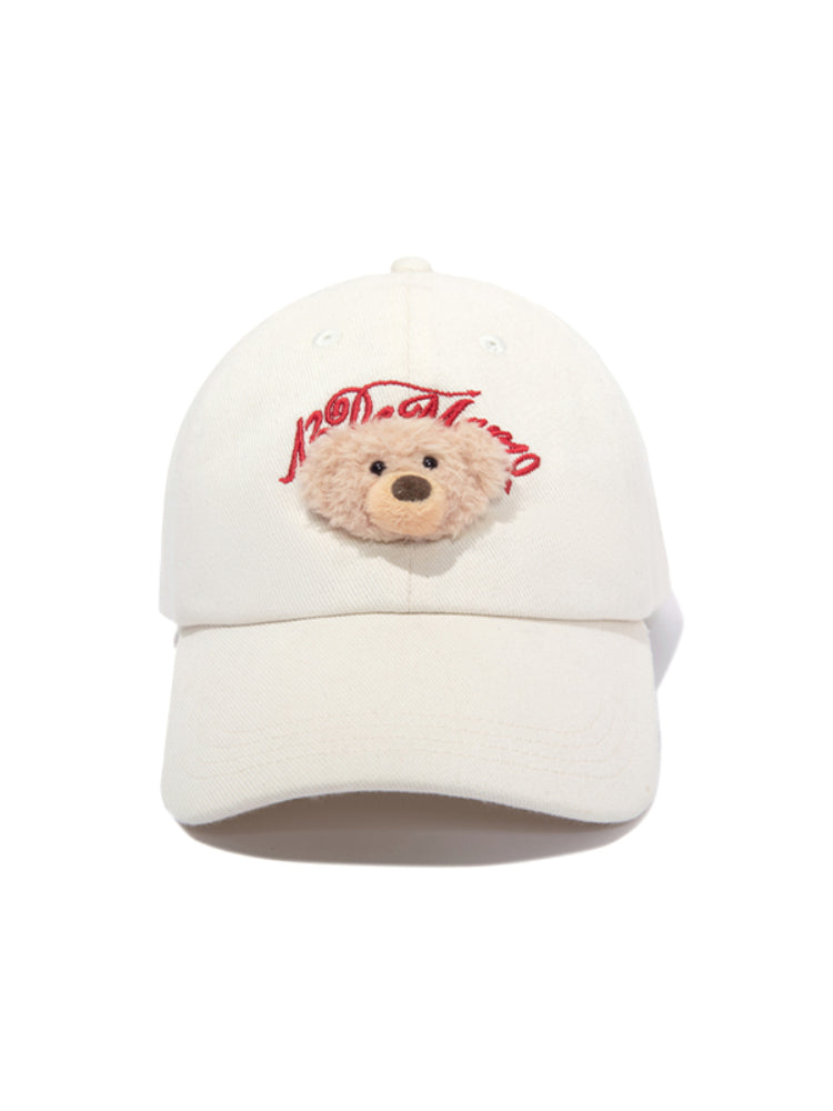 Mini Bear Head Sun Protection Baseball Cap