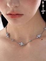 Iris Zircon Necklace