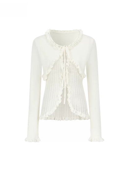 Lace Knit Cardigan