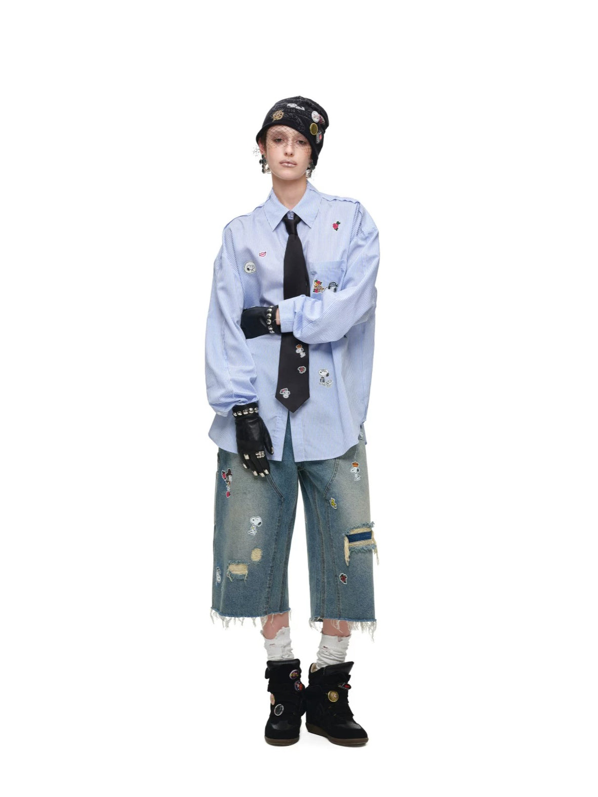 Sticker Print Tie