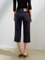 Studded Cropped Denim Pants