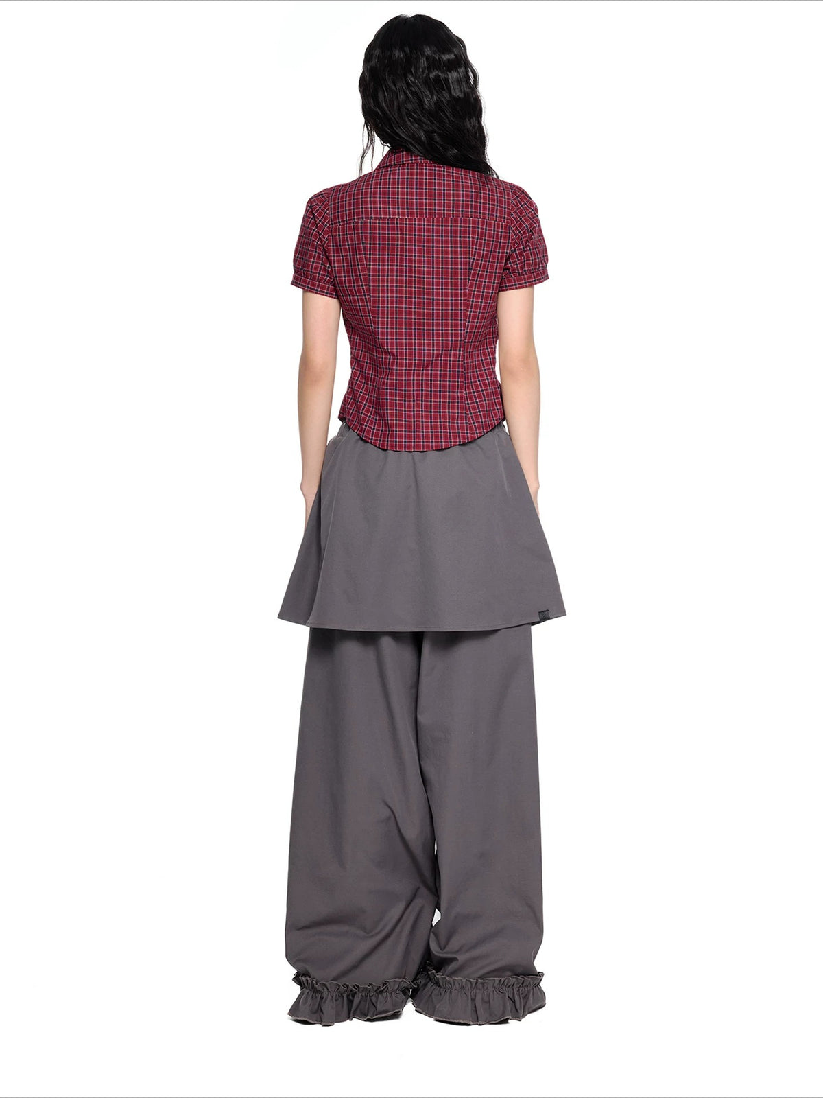 Ruched Puff Sleeve Shirt