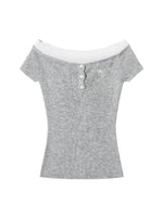 Versailles Off Shoulder Tee