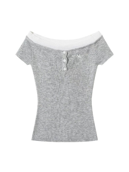Versailles Off Shoulder Tee