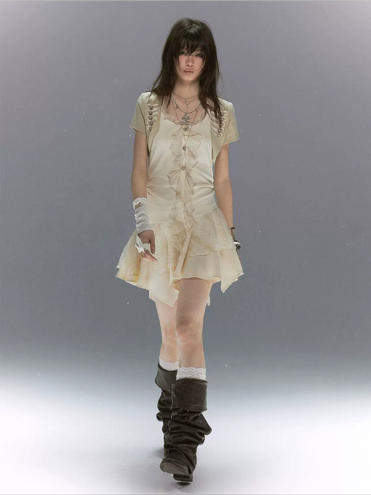 Lace Dress Twinset