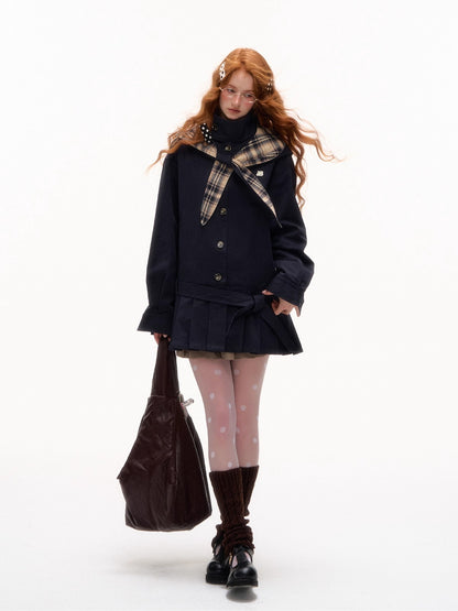 Bunny Hood Trench Coat
