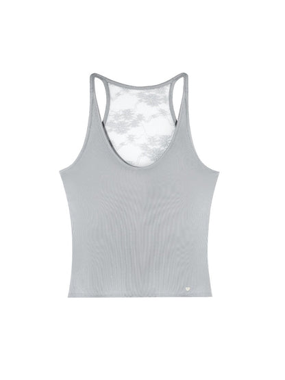Lace Back Padded Camisole