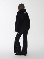 Reversible Shearling Suede Jacket
