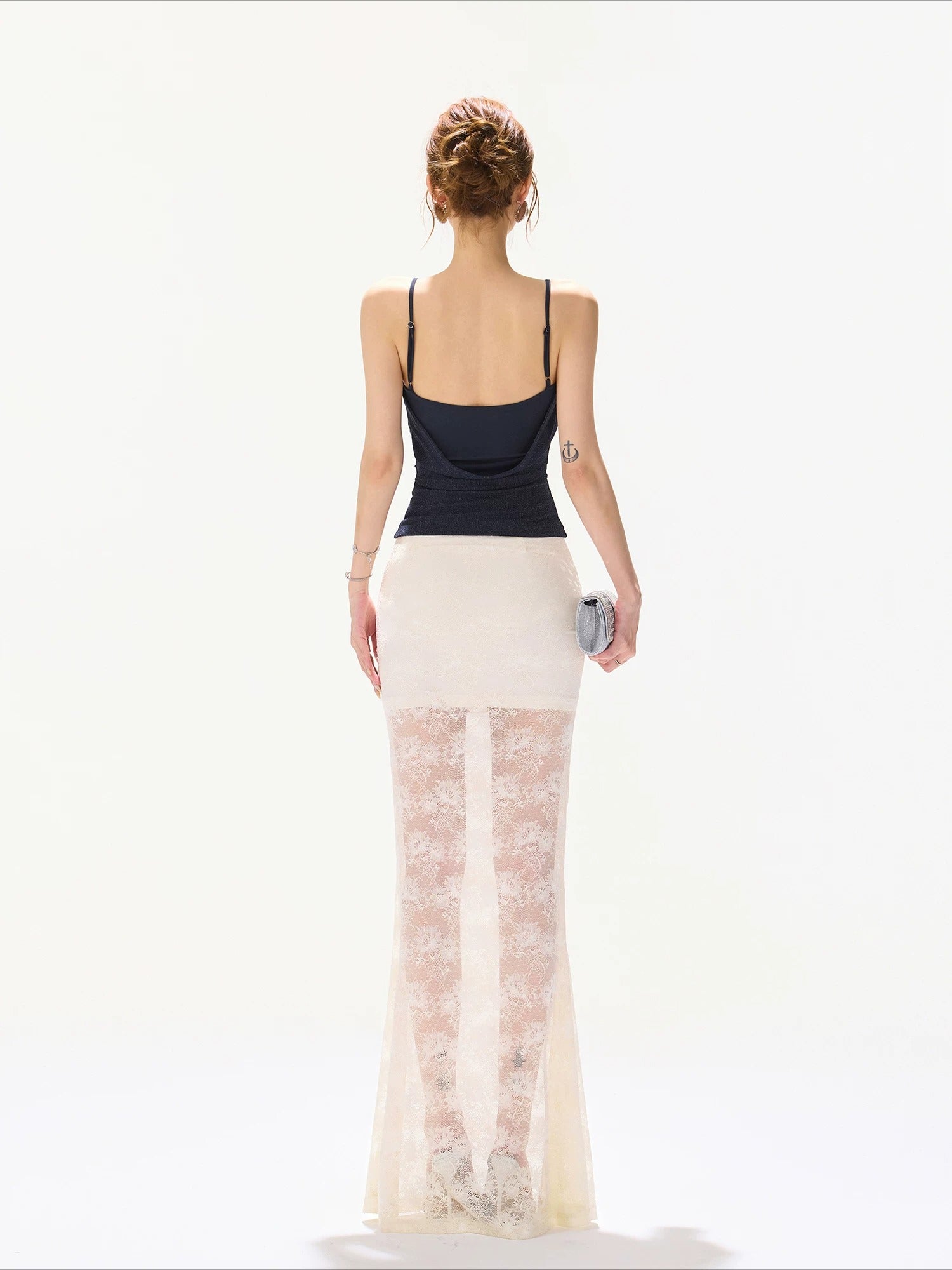 Flowing Lanterns Sequin Knit Top