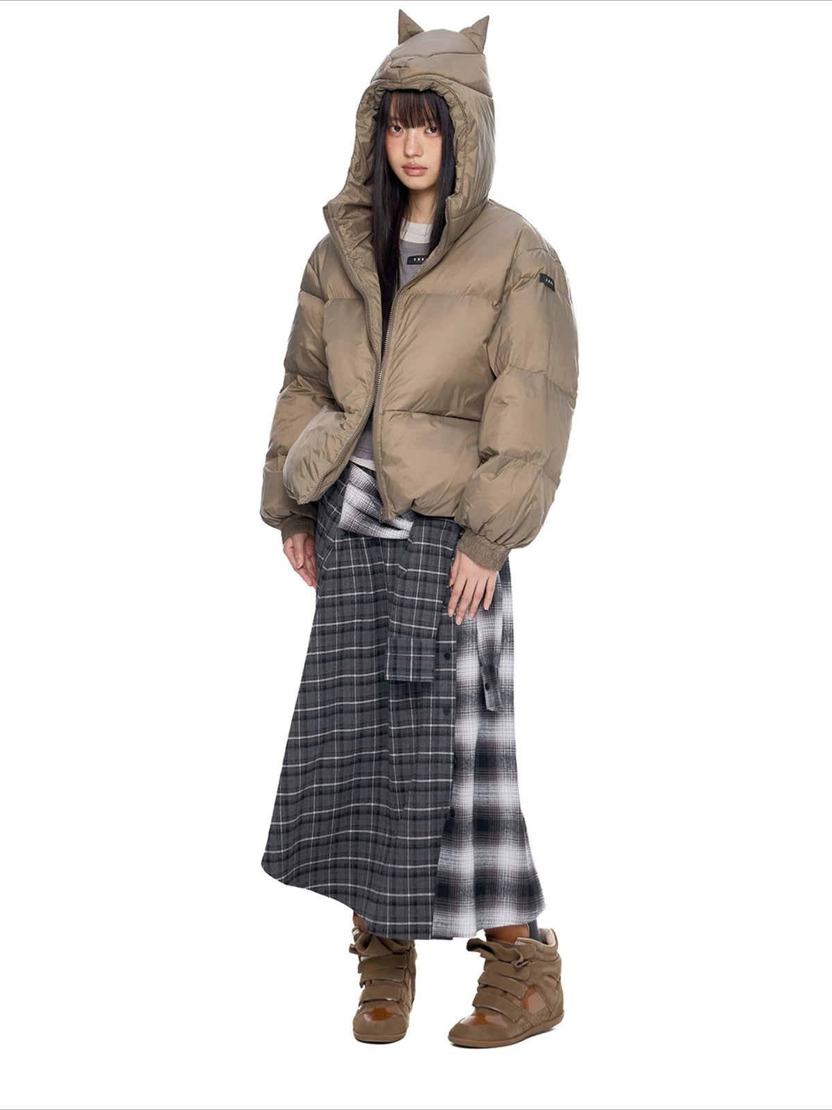 Cat Ear Down Jacket