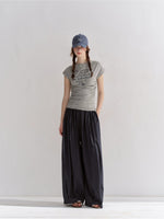 Pleated Balloon Pants