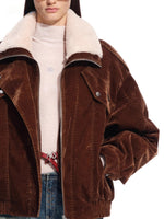 Ross Velvet-Wash Denim Jacket