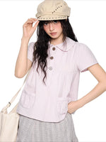 Polka Dot Peter Pan Tee