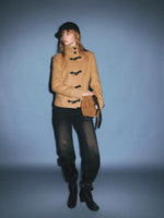 Bow Embroidered Straight Jeans