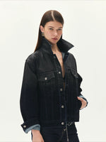 Roscoe Flocked Denim Jacket
