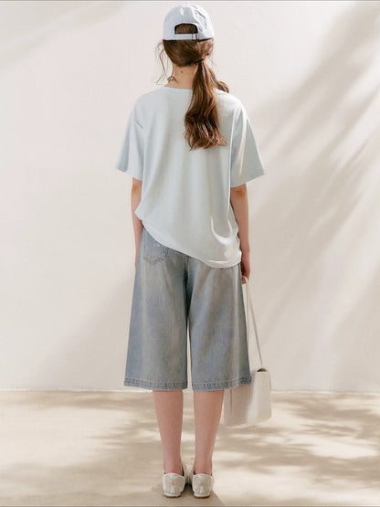 Deer Print Loose T-Shirt