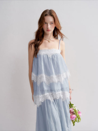 Lace Cami Skirt Set
