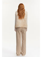 Fox Fur Vest & Scarf Set