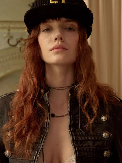 Napoleon Double Breasted Canvas Jacket