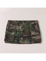 Compass Wild Road Cargo Skirt Sand