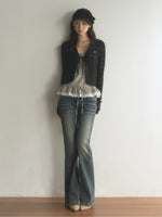 Lace Knit Cardigan