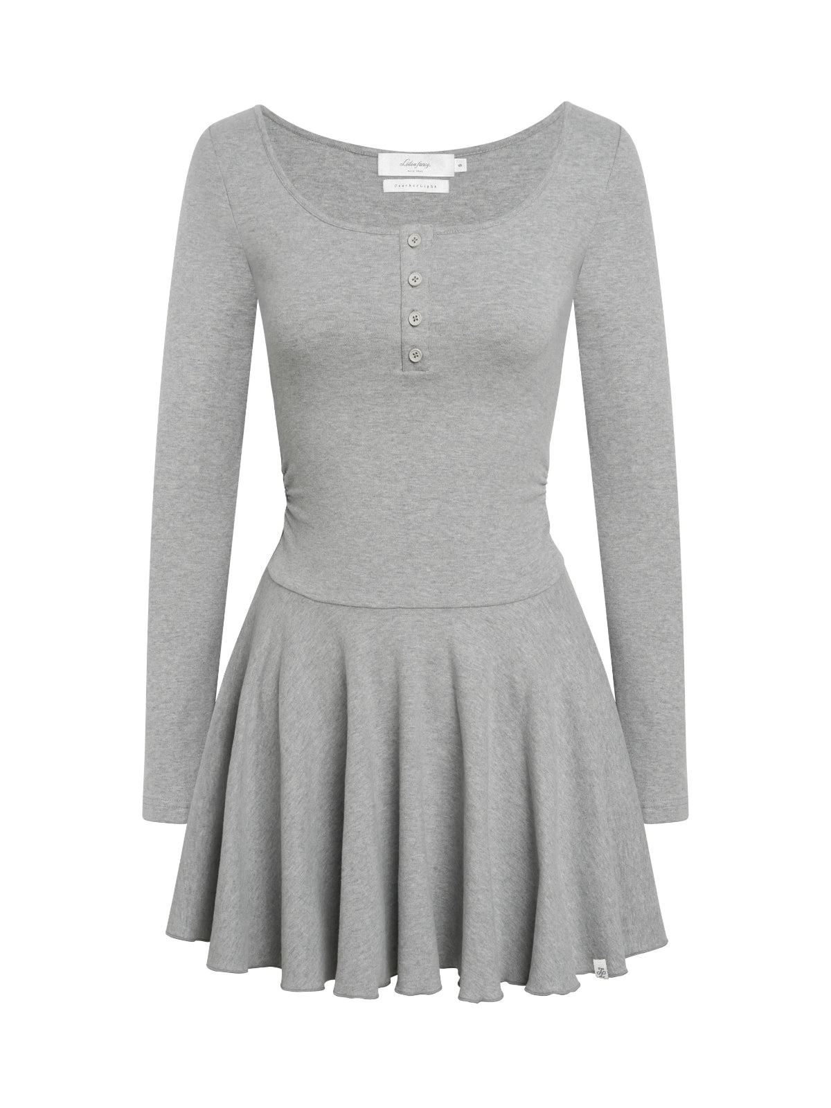 Square Neck A-Line Dress