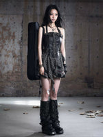 Velvet Halter Dress