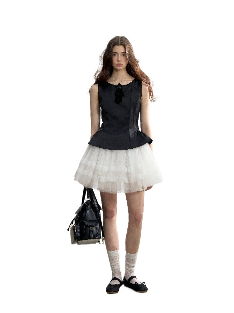 Satin Lace Ballet Dress