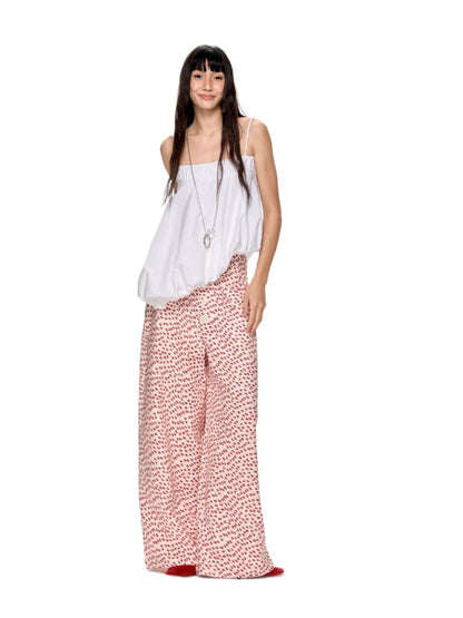 White Backless Irregular Hem Design Camisole