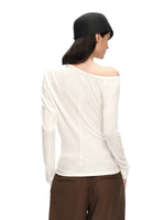 Ruched Off Shoulder Top