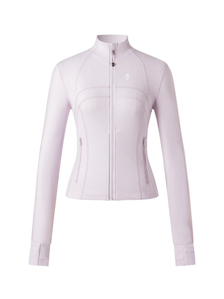 Quick-Dry Stretch Cropped Jacket
