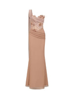 Sculpt Mesh Maxi Dress