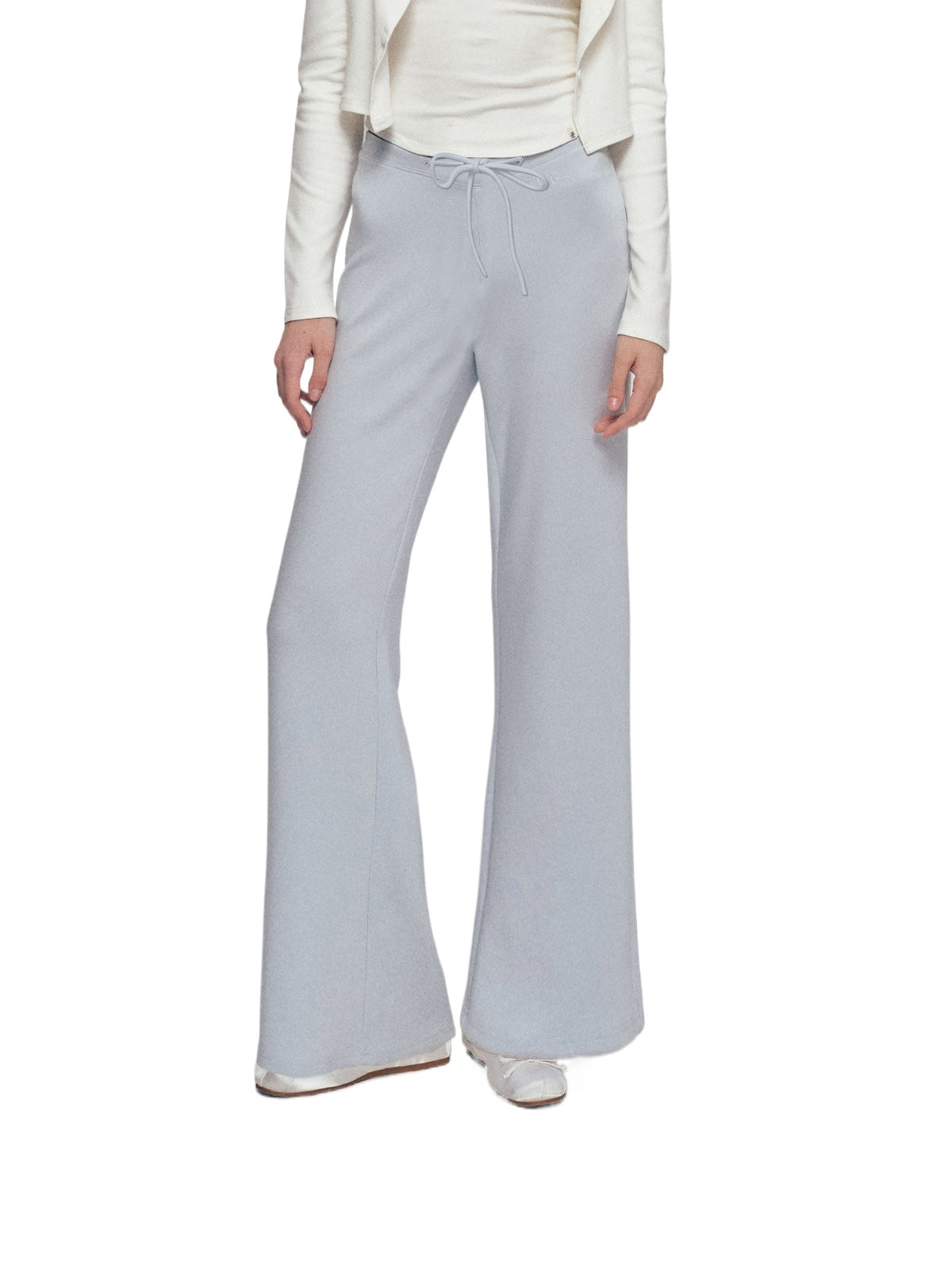 V Waist Straight Pants