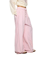 Ruched Wide Leg Pants