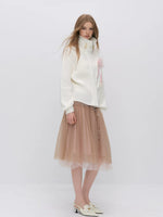 Oversized Toggle Collar Waffle Cardigan