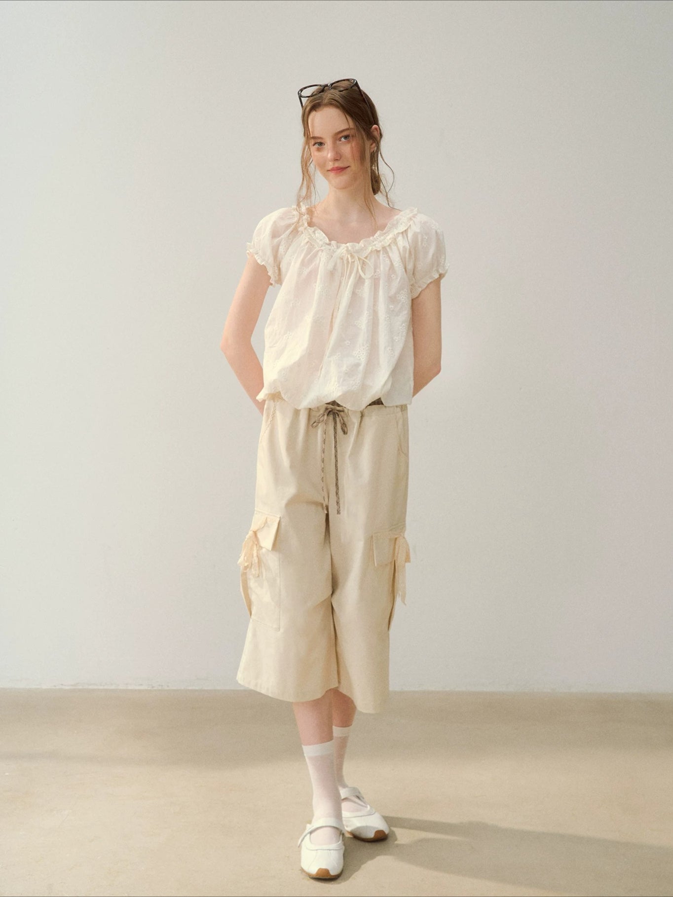 Lily Embroidery Blouse