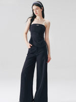 Buckle Tube Top & Pants Set