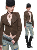 Buckled Knee-High Boots
