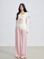 Floral Draped Tee