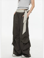 Pocket Pleated Cargo Pants