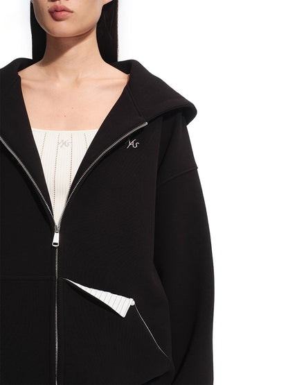 Black Wilderness Hoodie Jacket