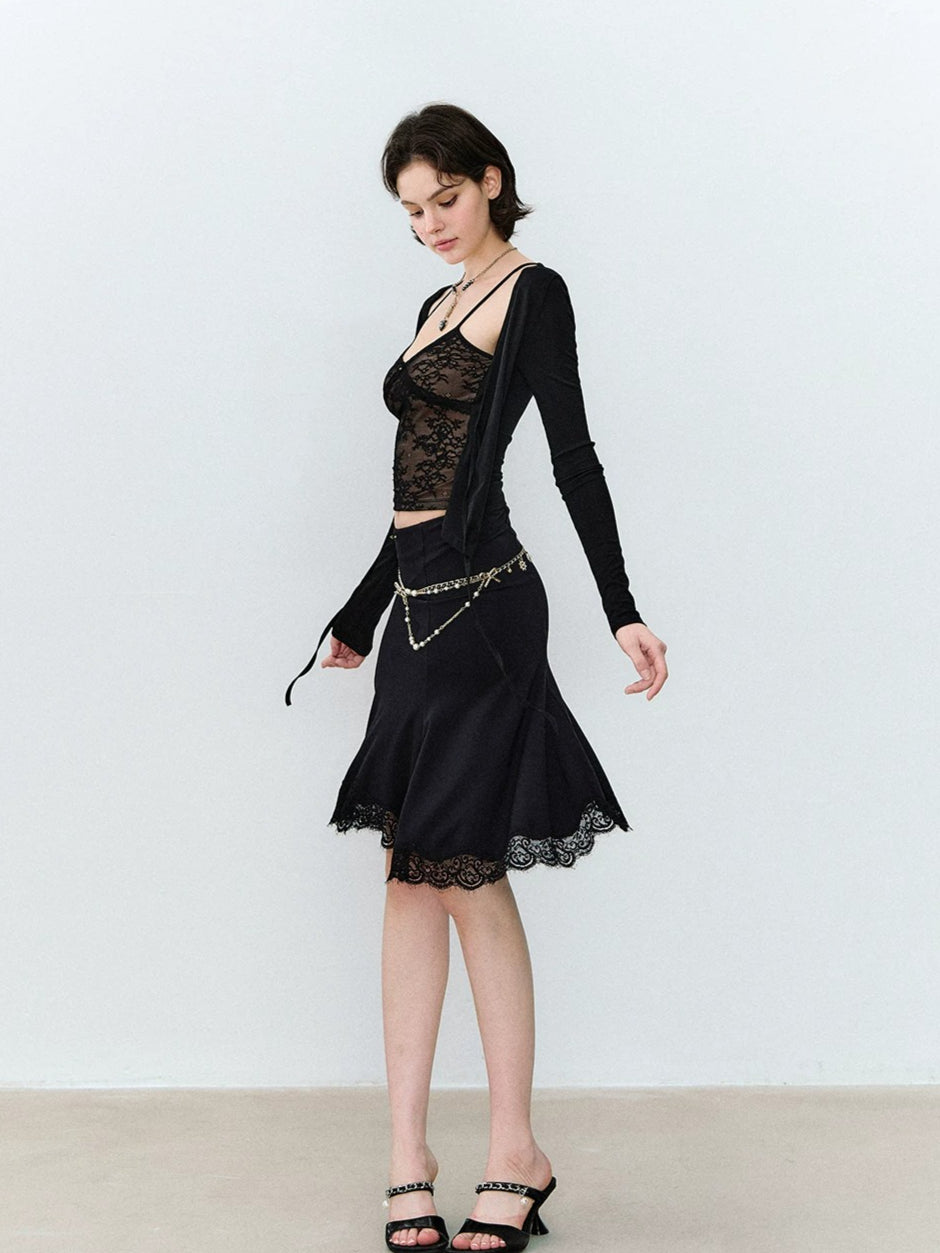 Lace Mermaid Skirt