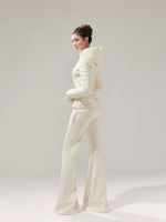 Detachable Hood Down Puffer Jacket