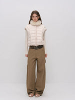 Detachable Sleeve Down Puffer Jacket