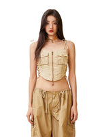 Ancient Myth Adjustable Drawstring Camisole